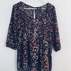 Flowy Floral Blouse